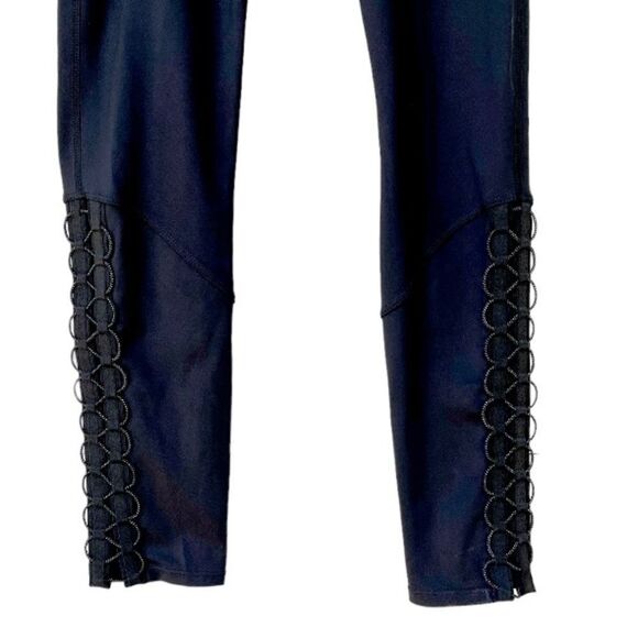 Women’s Laced Leg Ankle Leggings XS New - Picture 7 of 9
